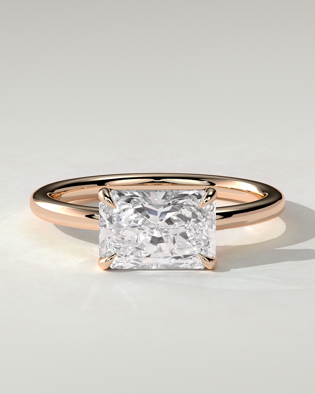 Zara East-West Round Ring