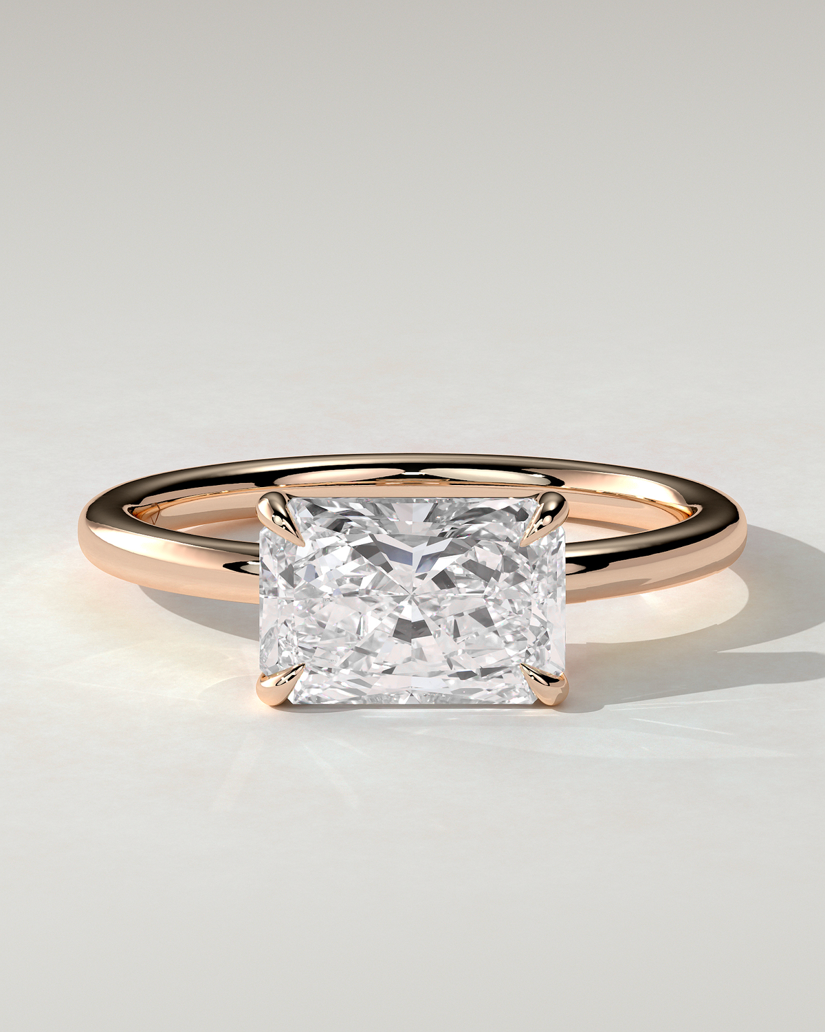 Zara East-West Round Ring