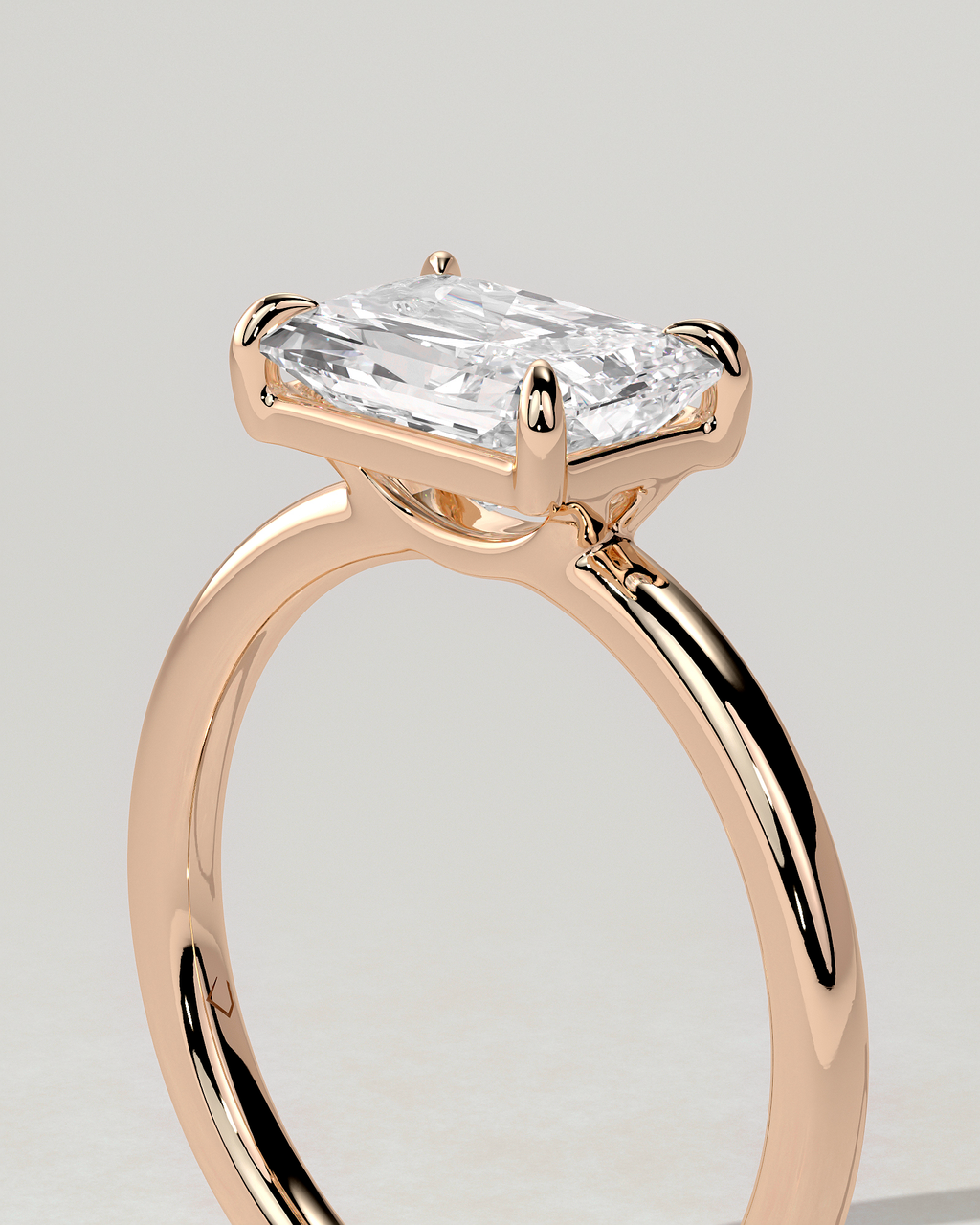 Zara East-West Round Ring