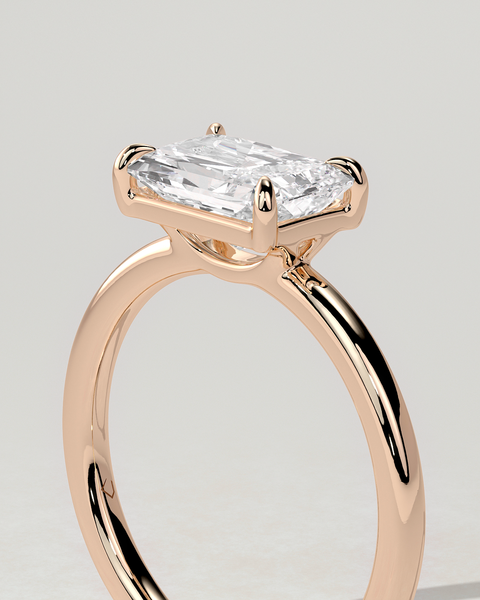 Zara East-West Round Ring