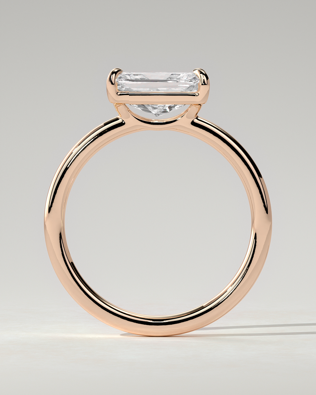 Zara East-West Round Ring