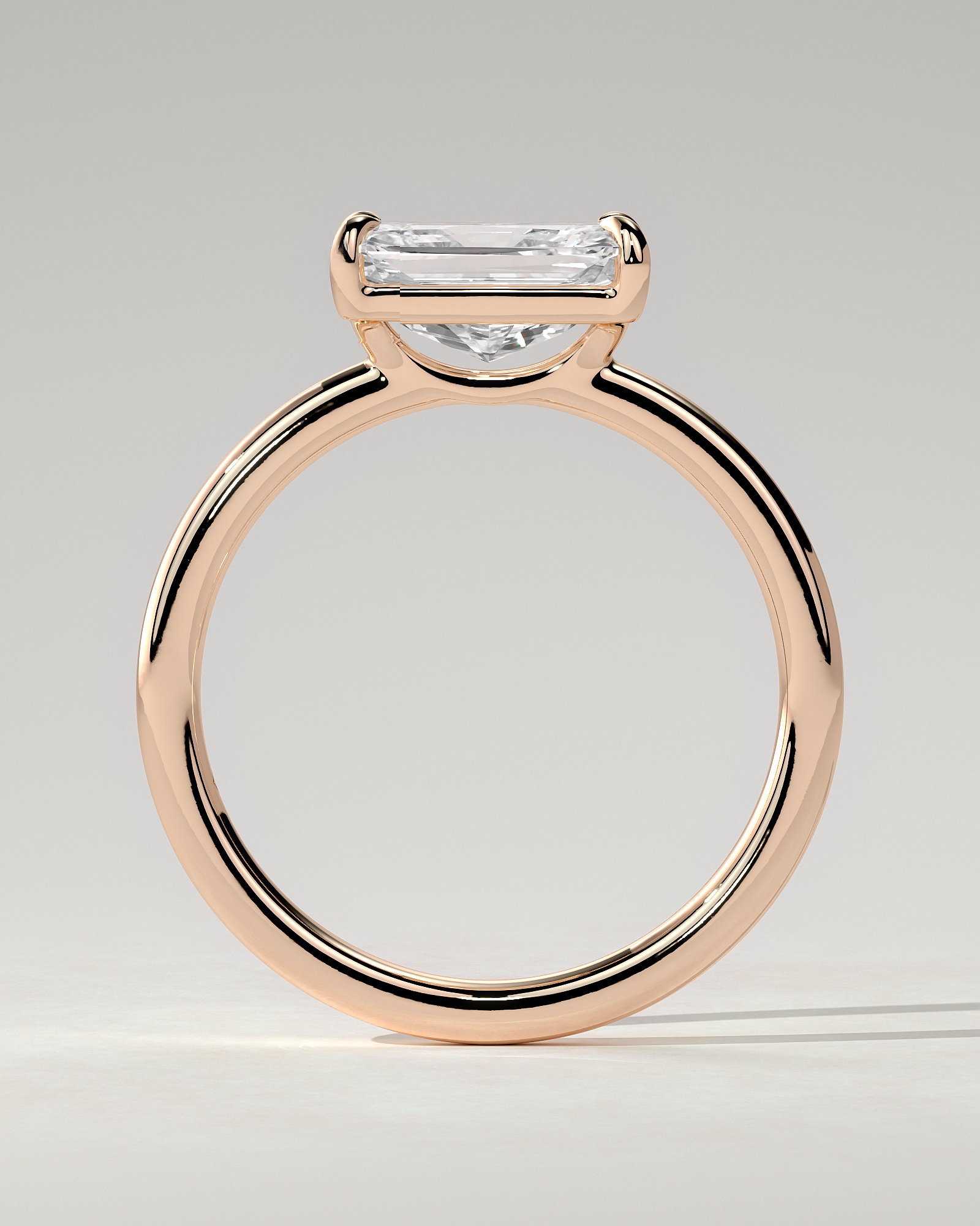 Zara East-West Round Ring