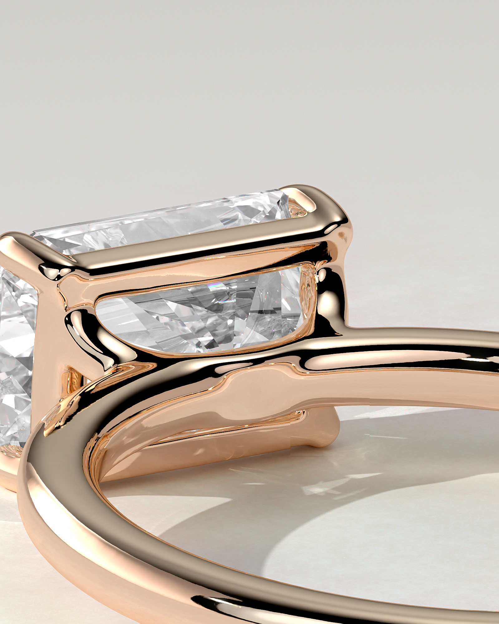 Zara East-West Round Ring
