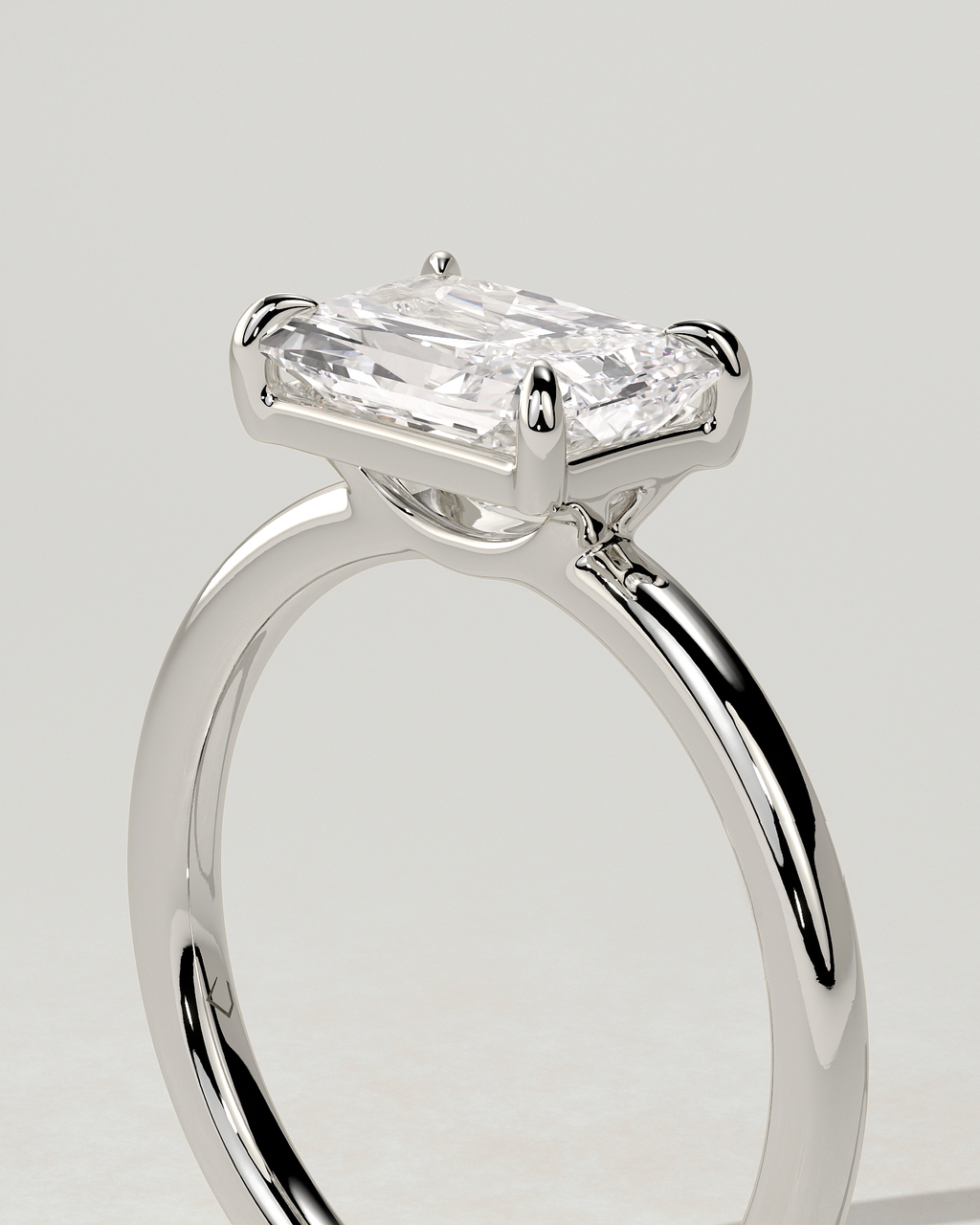 Zara East-West Round Ring