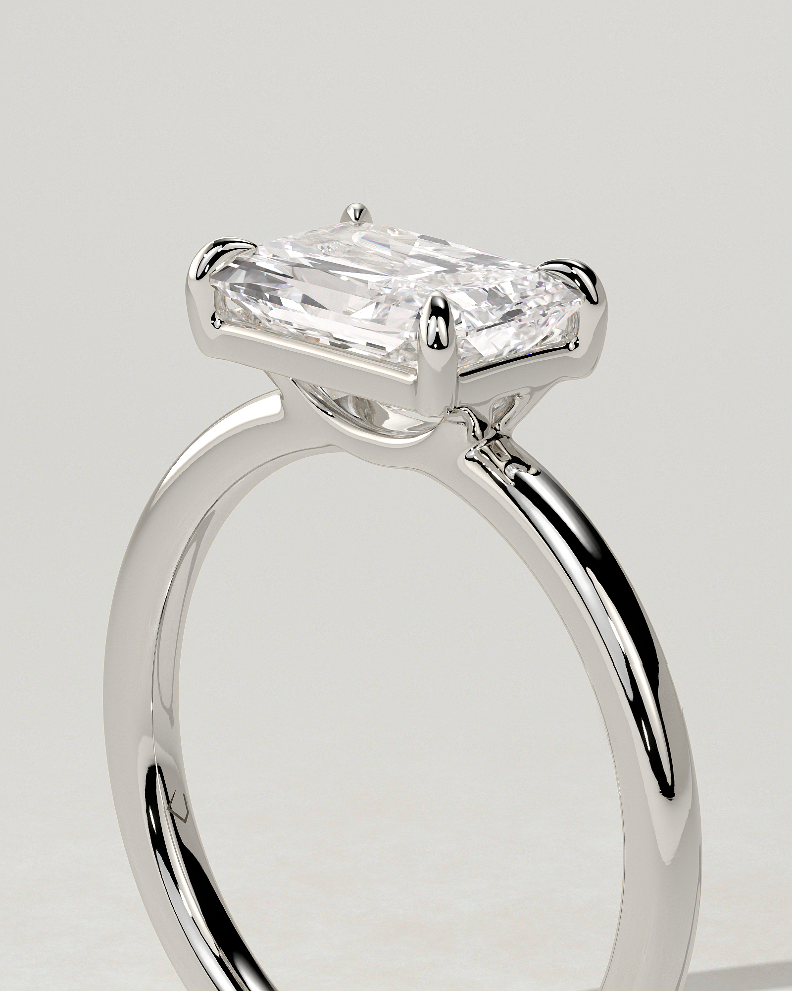 Zara East-West Round Ring