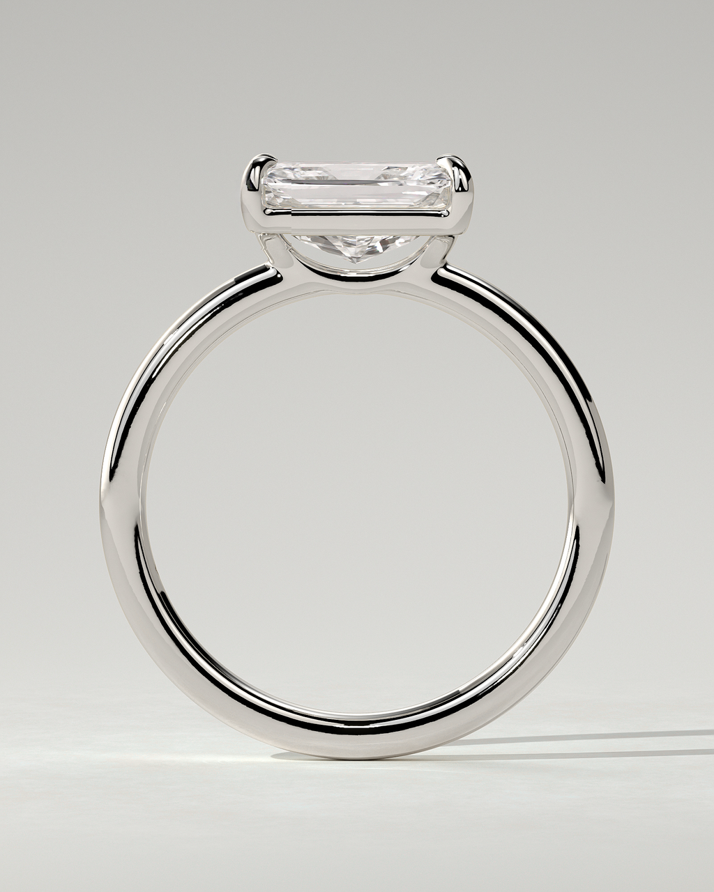 Zara East-West Round Ring