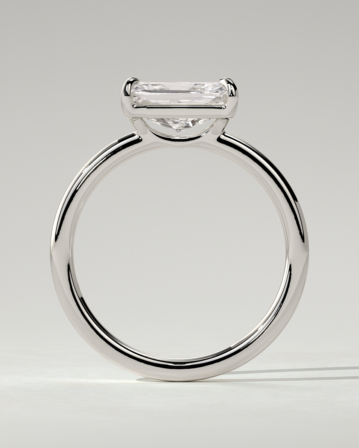 Zara East-West Round Ring