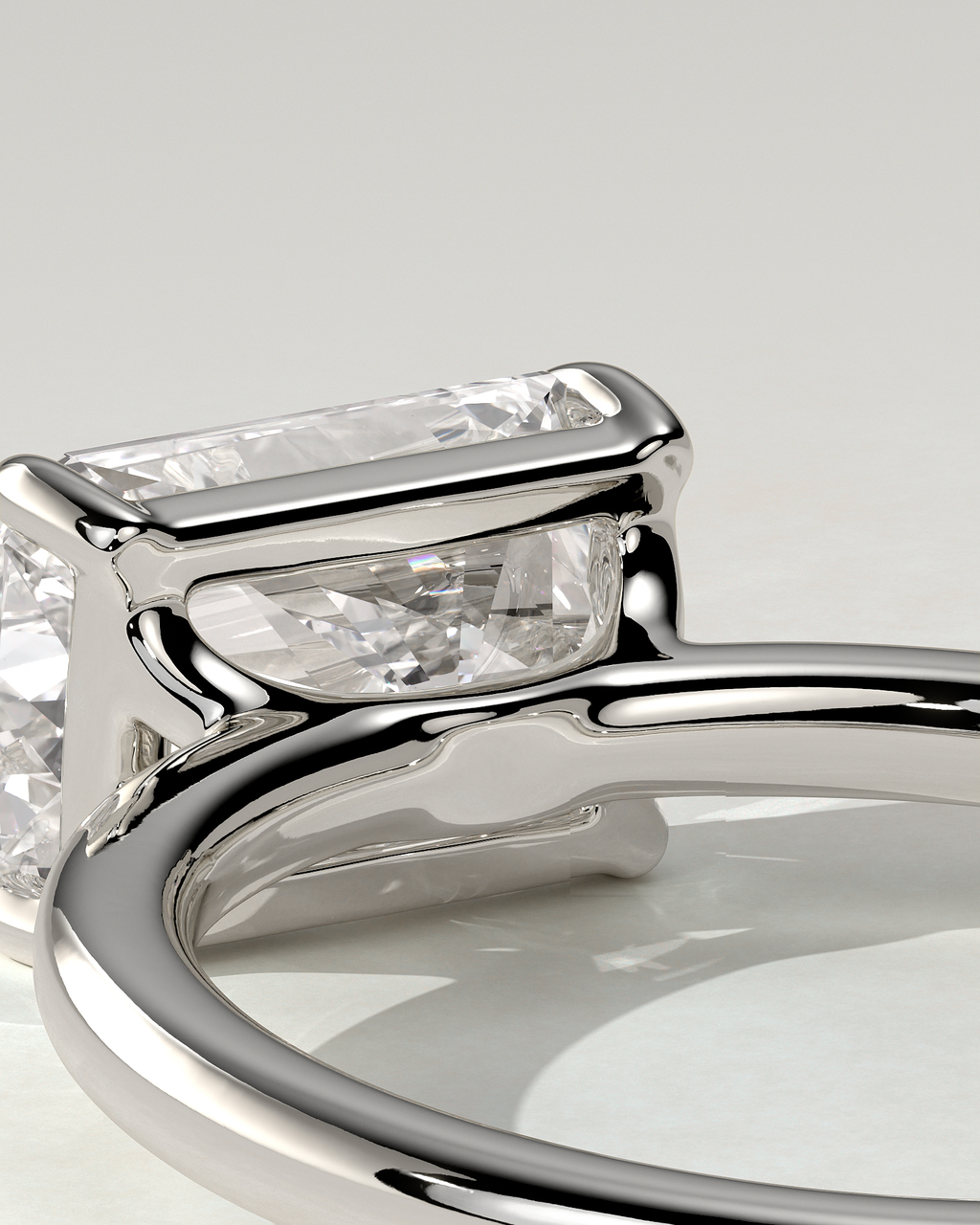 Zara East-West Round Ring
