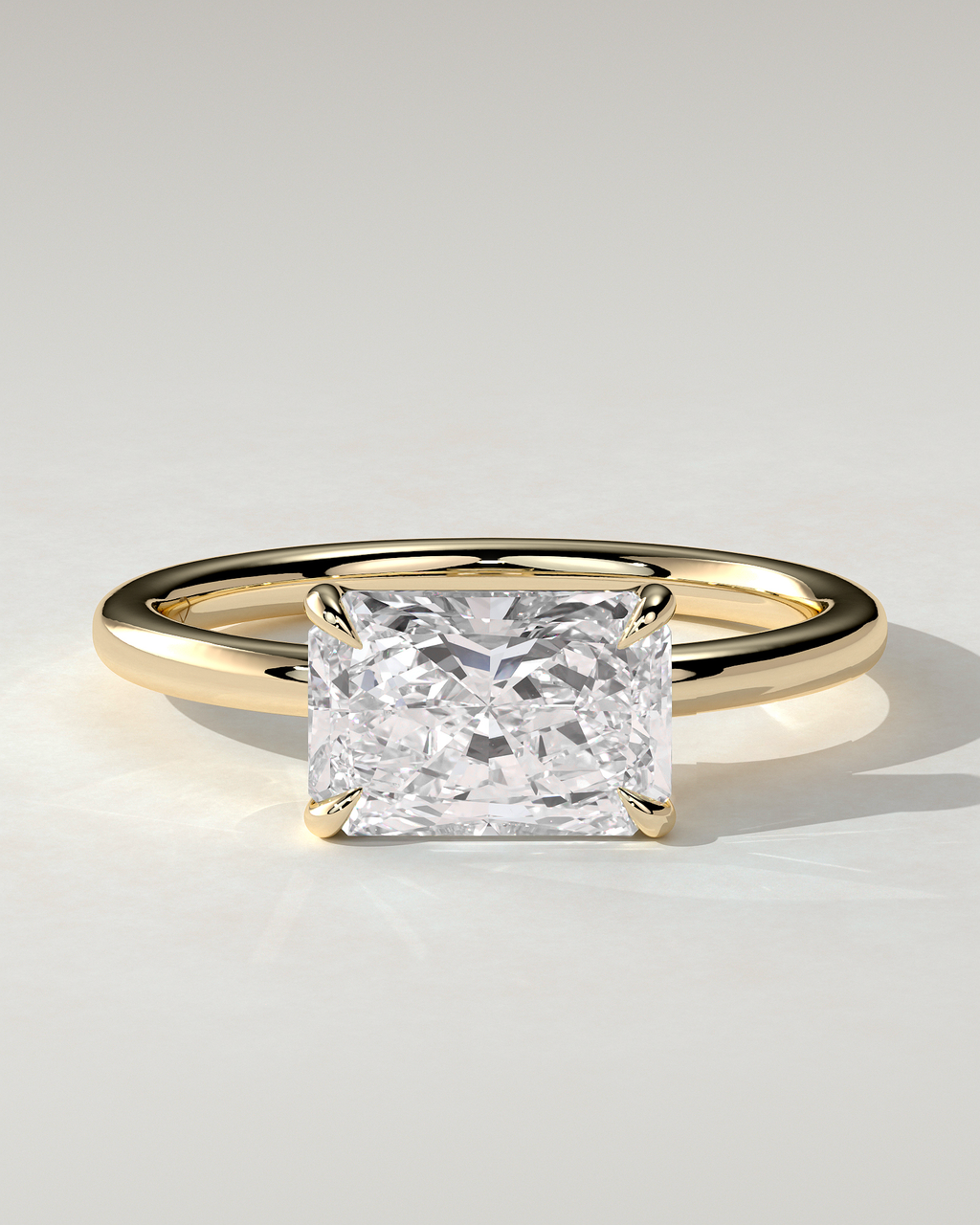 Zara East-West Round Ring
