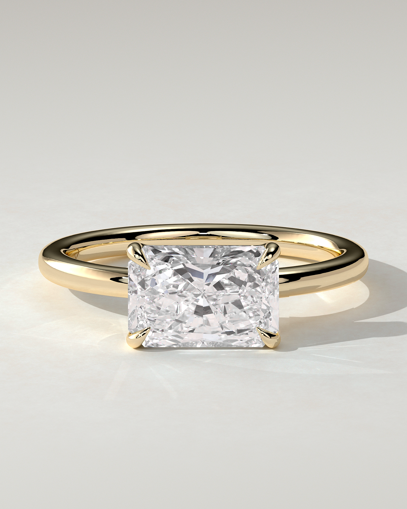 Zara East-West Round Ring