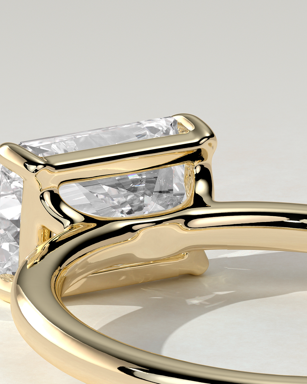 Zara East-West Round Ring