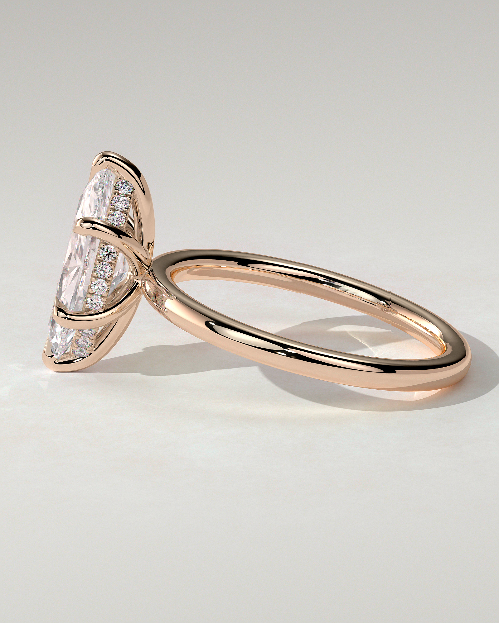 Zariyah Solitaire Marquise Ring
