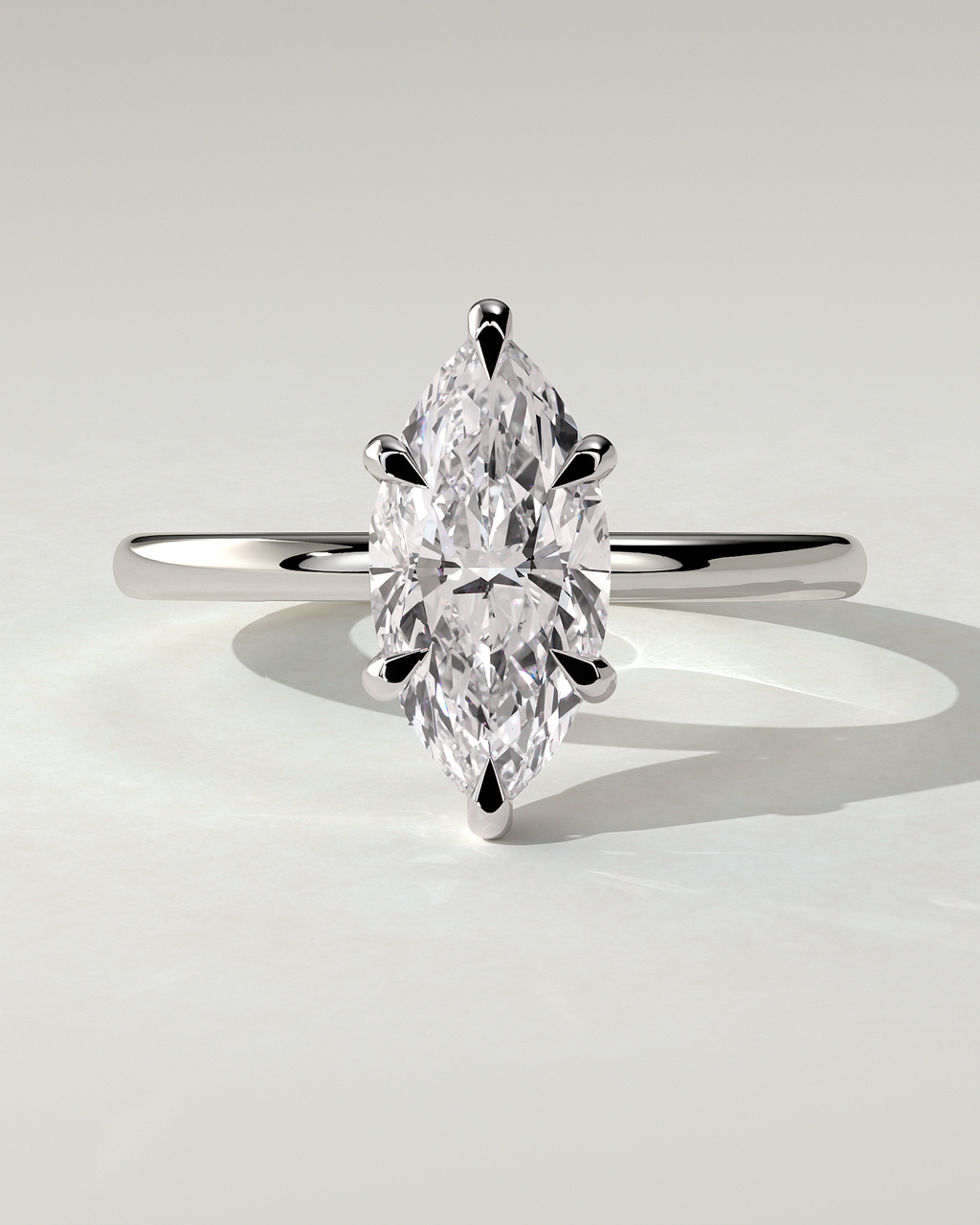 Zariyah Solitaire Marquise Ring