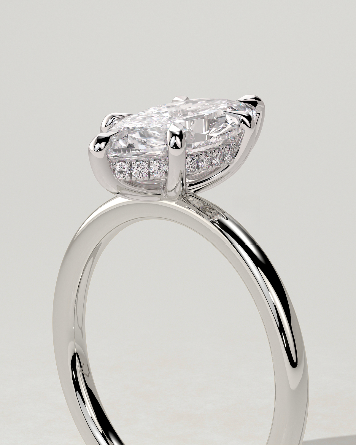 Zariyah Solitaire Marquise Ring