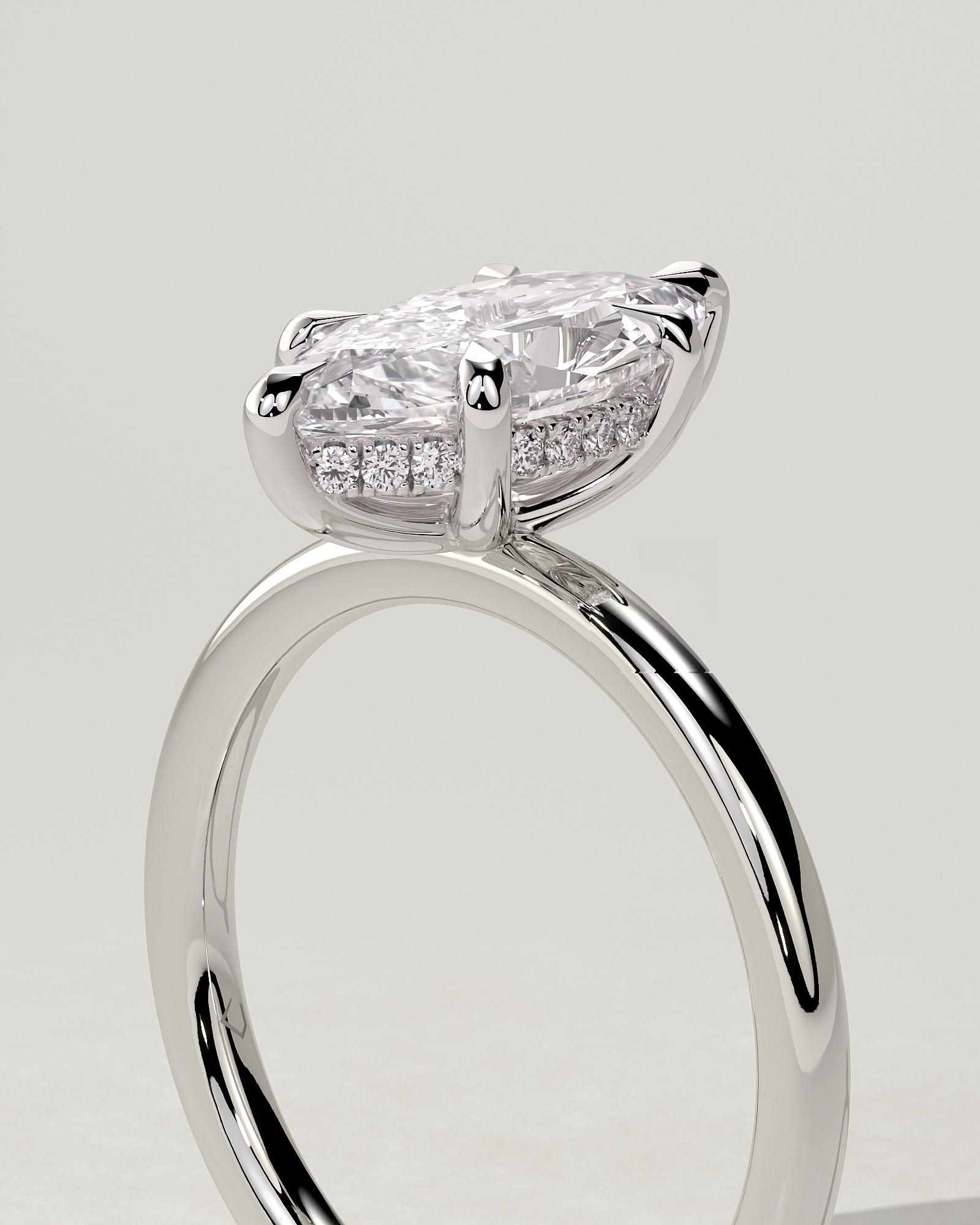Zariyah Solitaire Marquise Ring