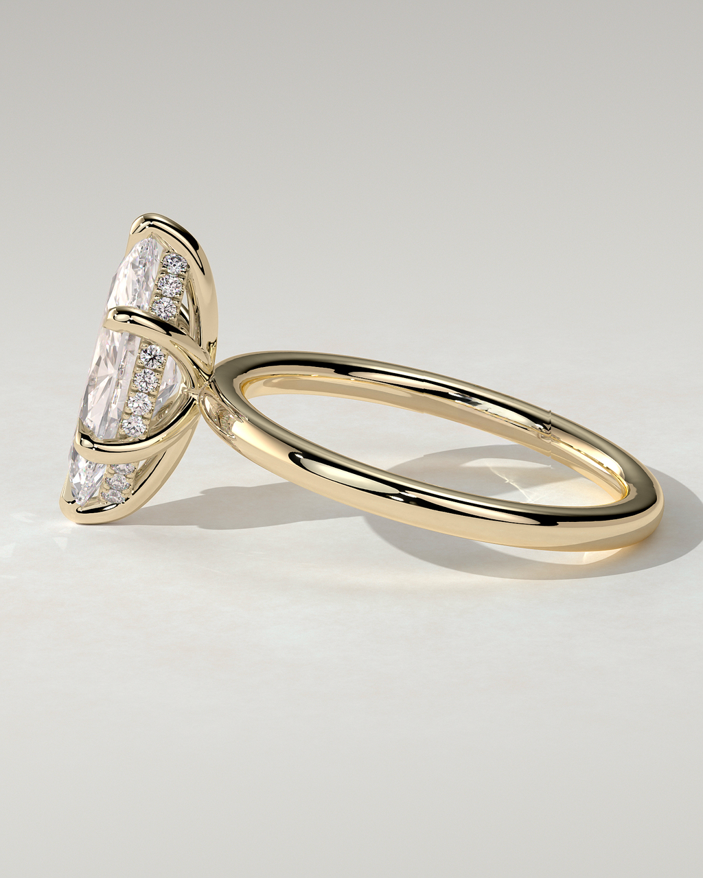 Zariyah Solitaire Marquise Ring