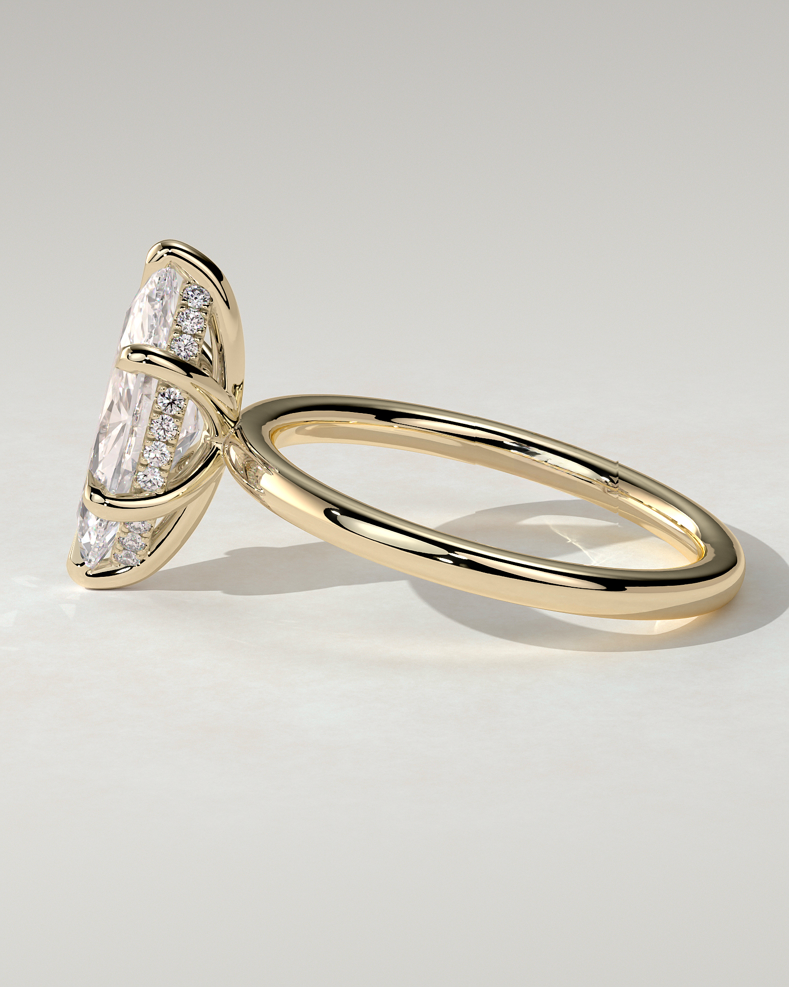 Zariyah Solitaire Marquise Ring