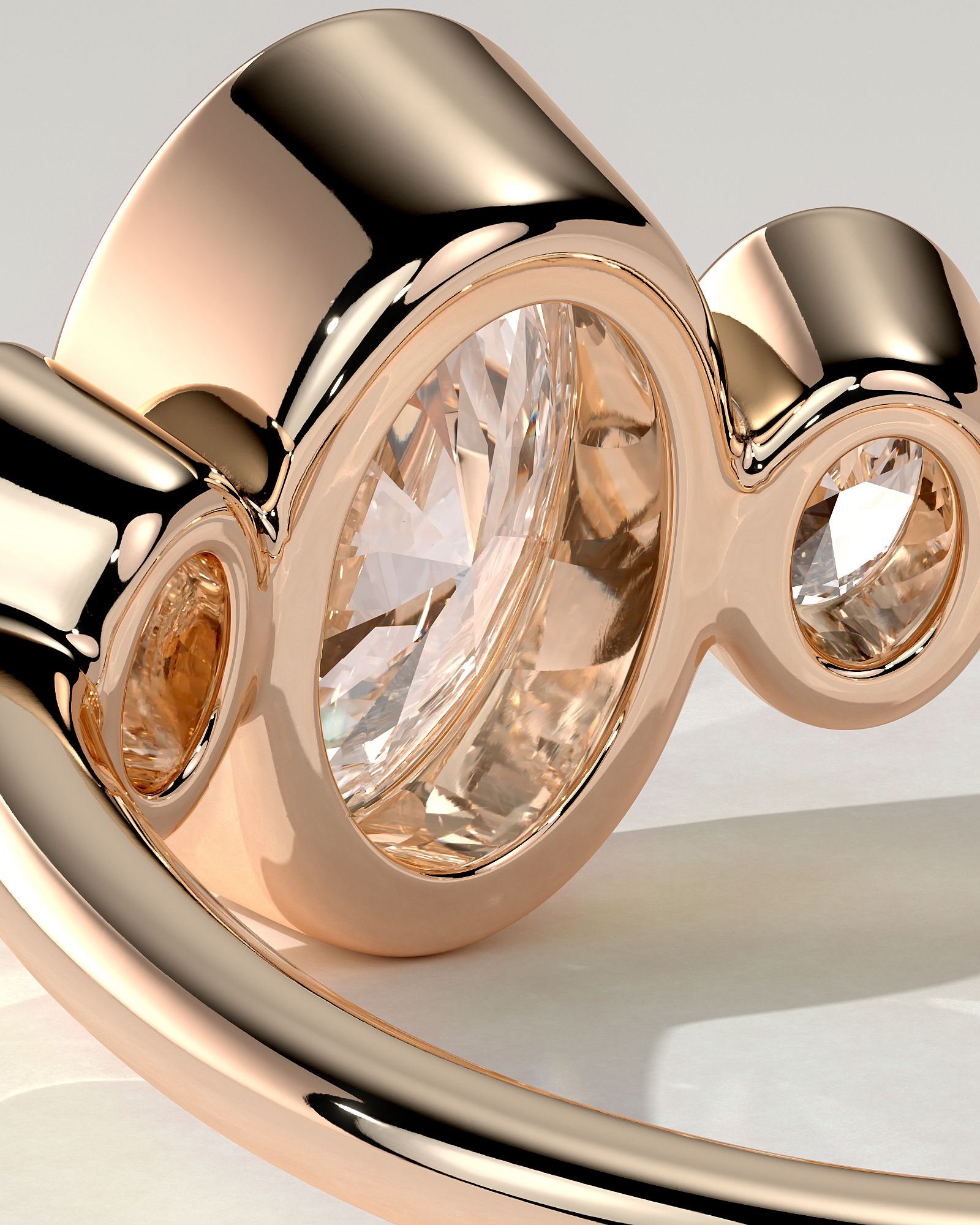 Zelda Trilogy Round Ring