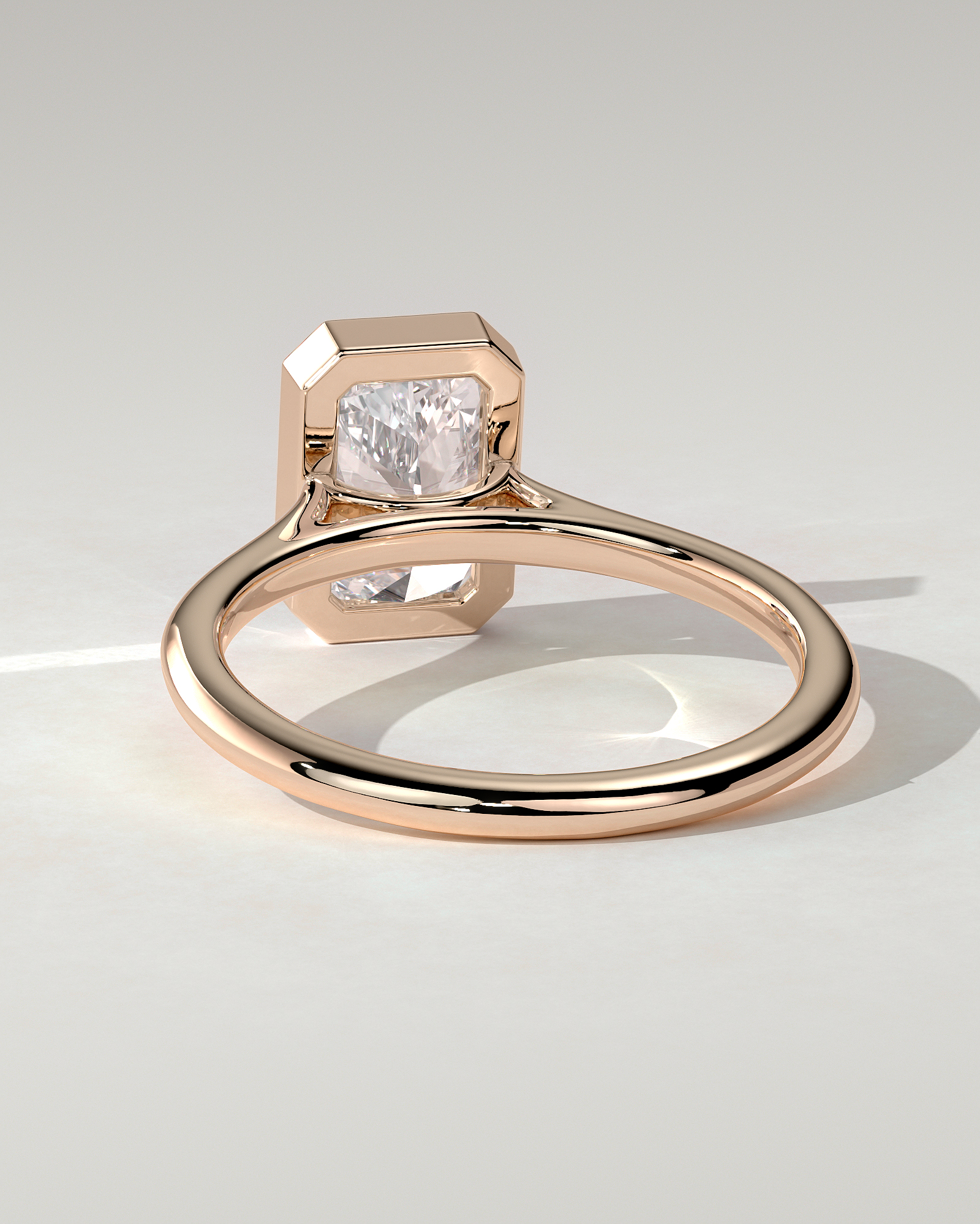 Zoe Bezel Round Ring
