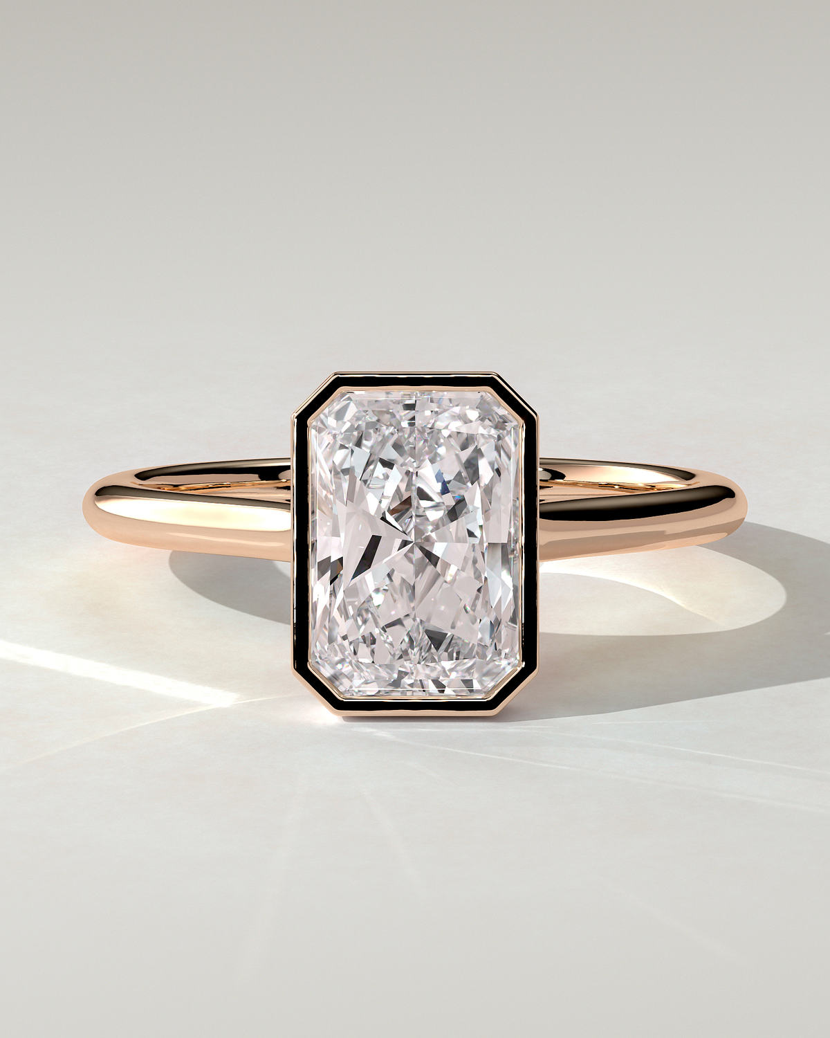 Zoe Bezel Round Ring