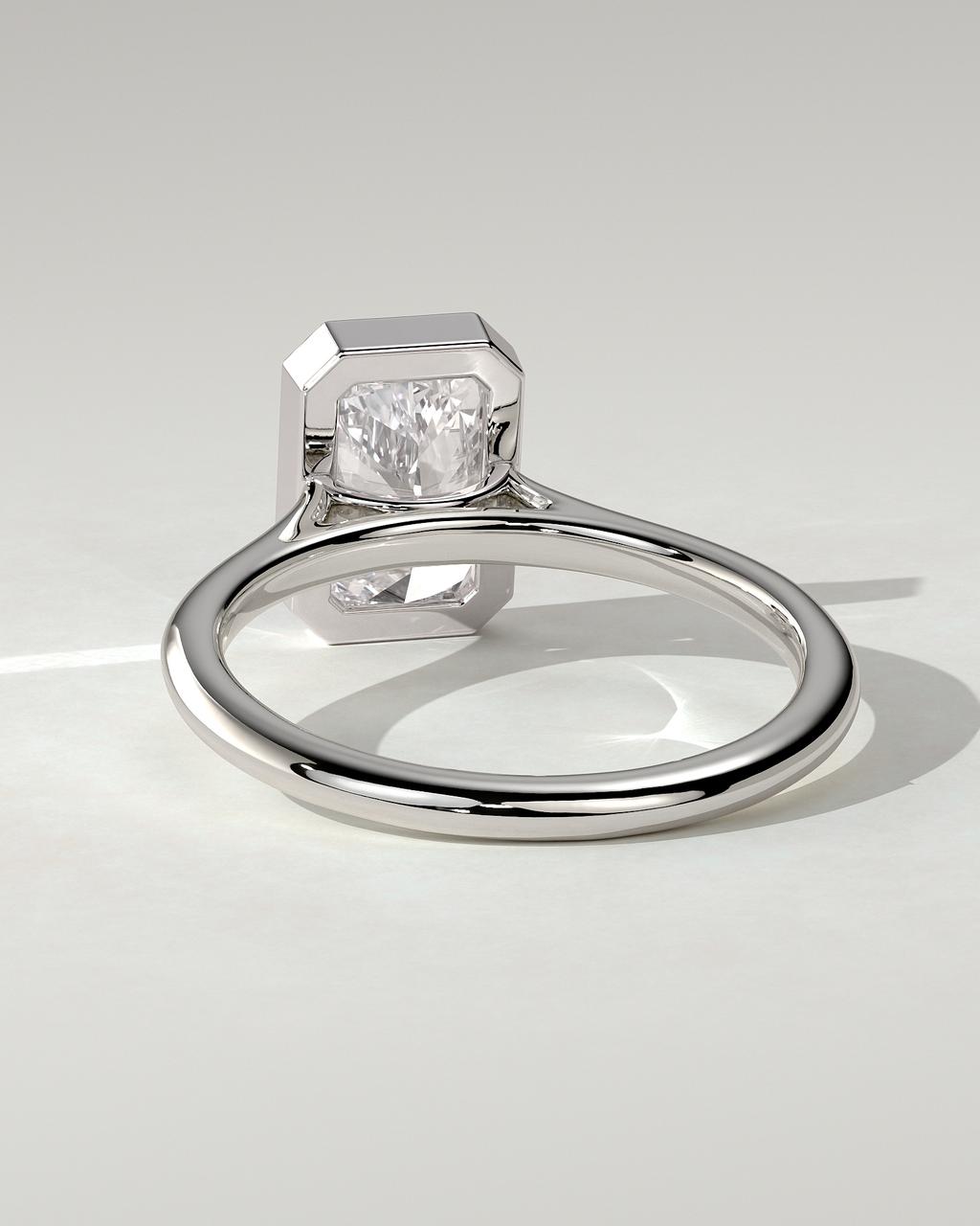 Zoe Bezel Round Ring