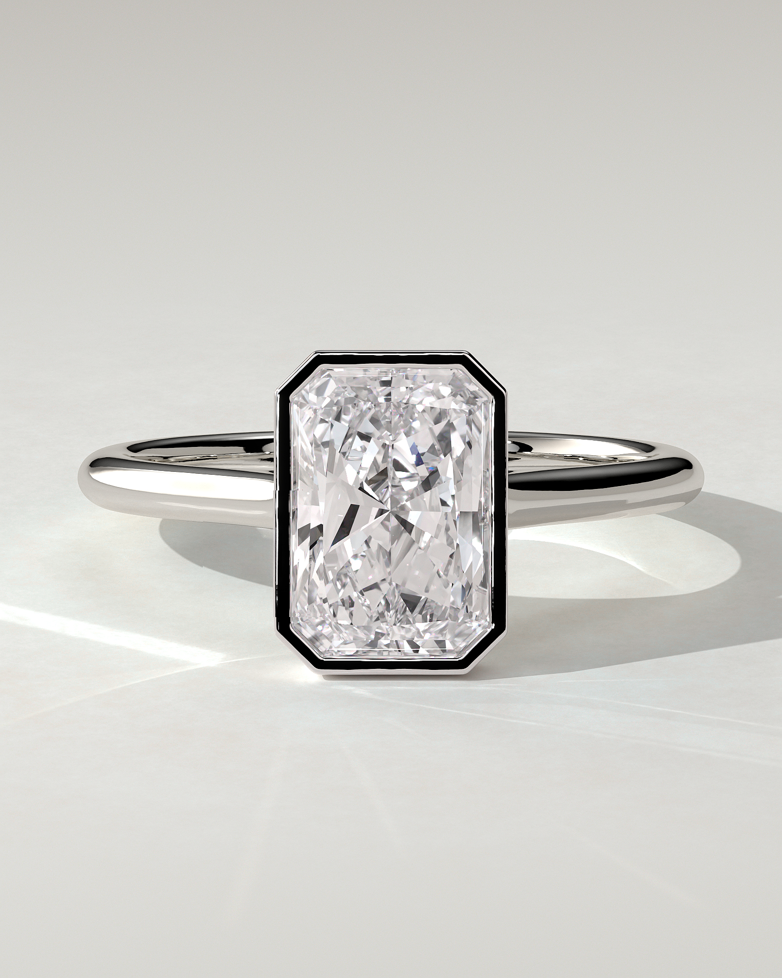 Zoe Bezel Round Ring