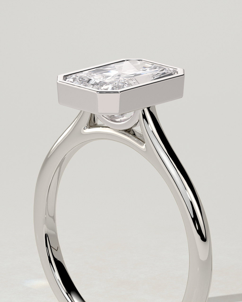 Zoe Bezel Round Ring
