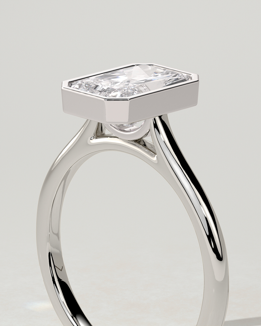 Zoe Bezel Round Ring
