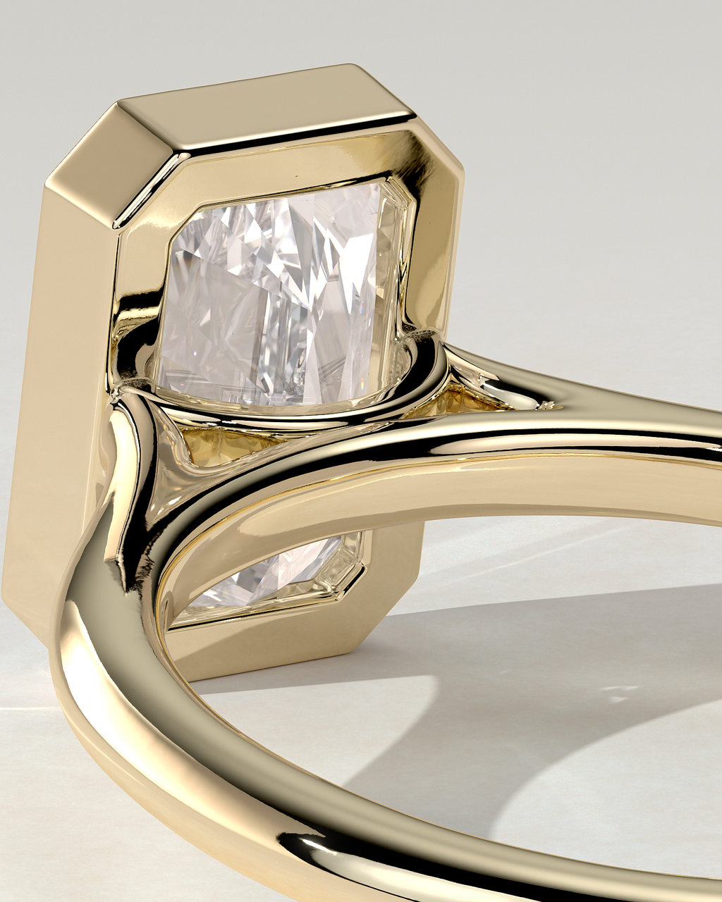 Zoe Bezel Round Ring