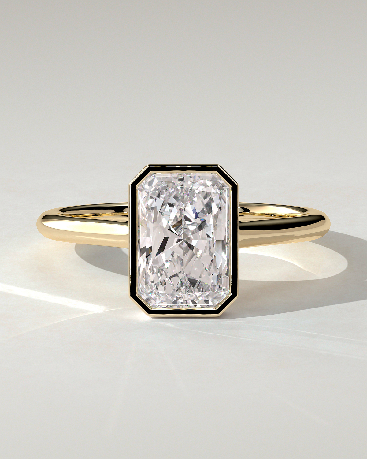 Zoe Bezel Round Ring