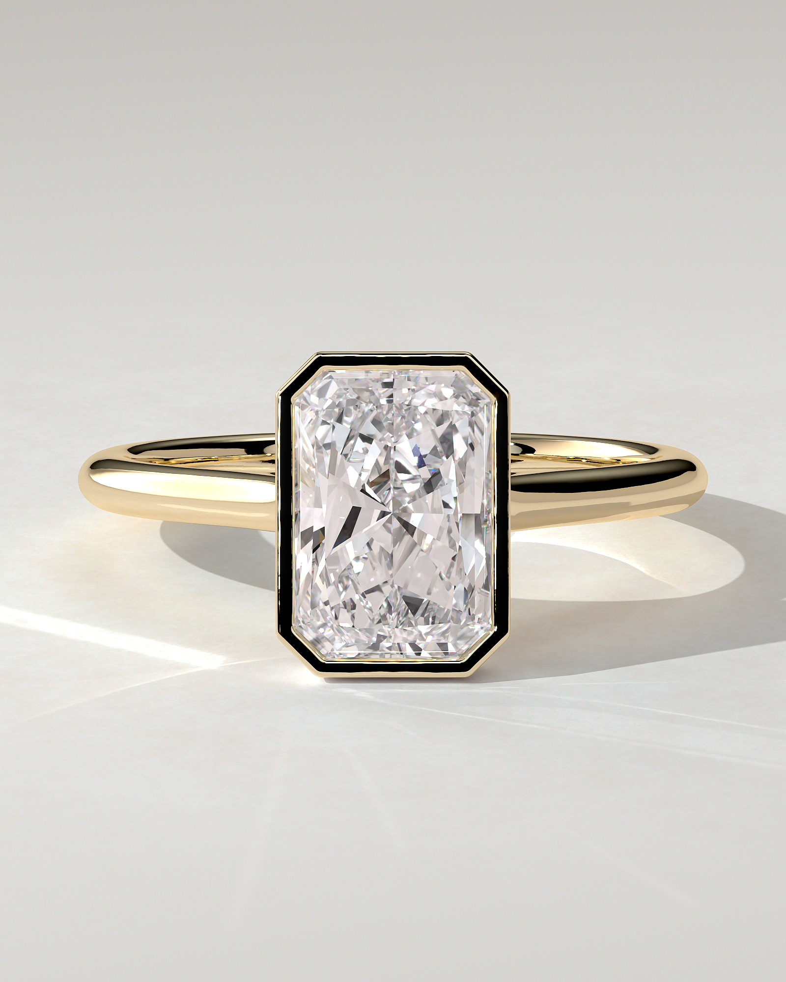 Zoe Bezel Round Ring