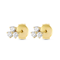 Eternal Diamond Earrings Essence - Trio Cluster Diamond