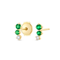 Sovereign Diamond Earrings Illumination - Graduating Trio Colombian