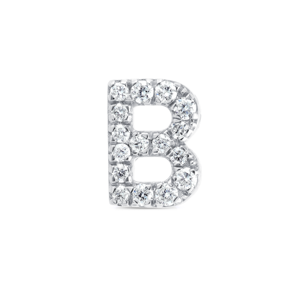 Ethereal Diamond Earrings Legacy - Letter