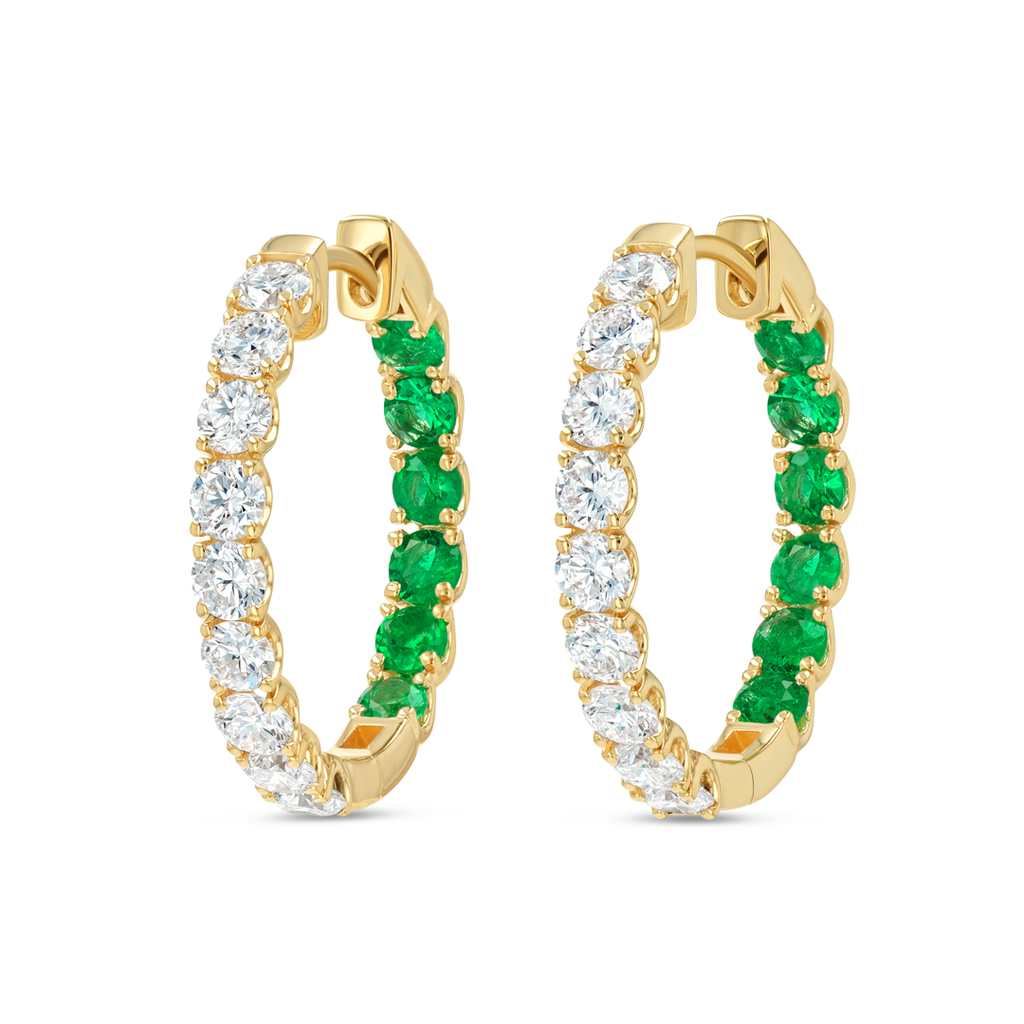 Sovereign Diamond Earrings Harmony - Inside Out Diamond