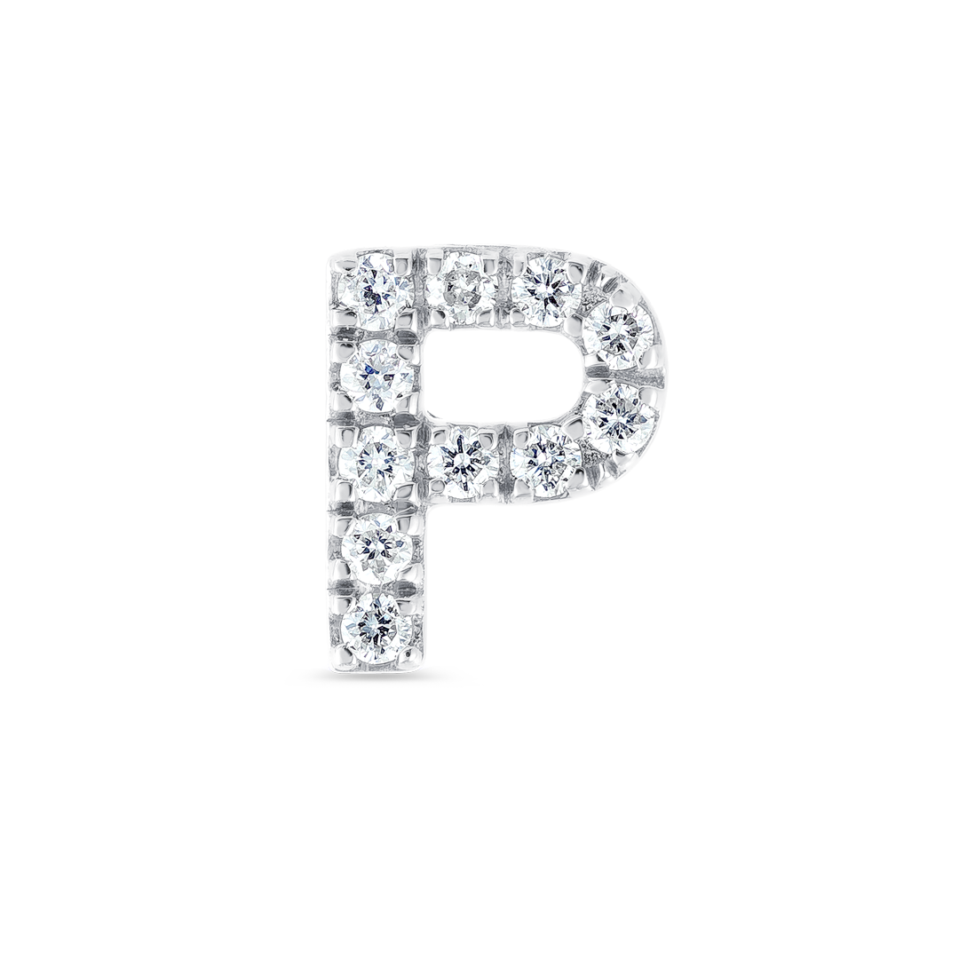 Infinite Diamond Earrings Legacy - Letter