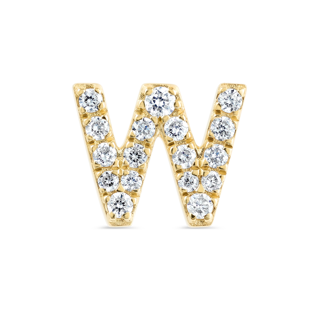 Serene Diamond Earrings Grandeur - Letter
