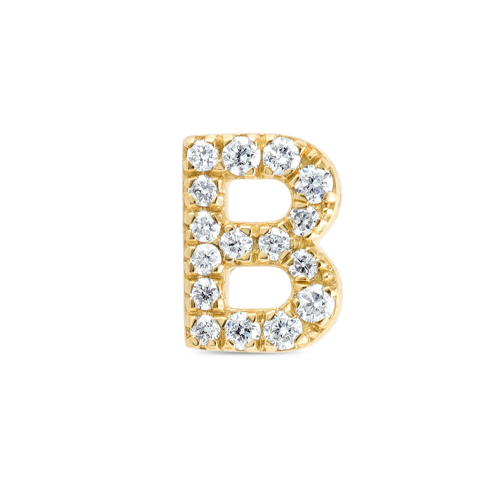 Eternal Diamond Earrings Legacy - Letter