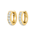 Royal Diamond Earrings Harmony - Channel Set Diamond