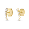 Sovereign Diamond Earrings Radiance - Half Moon Diamond
