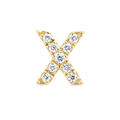 Majestic Diamond Earrings Illumination - Letter