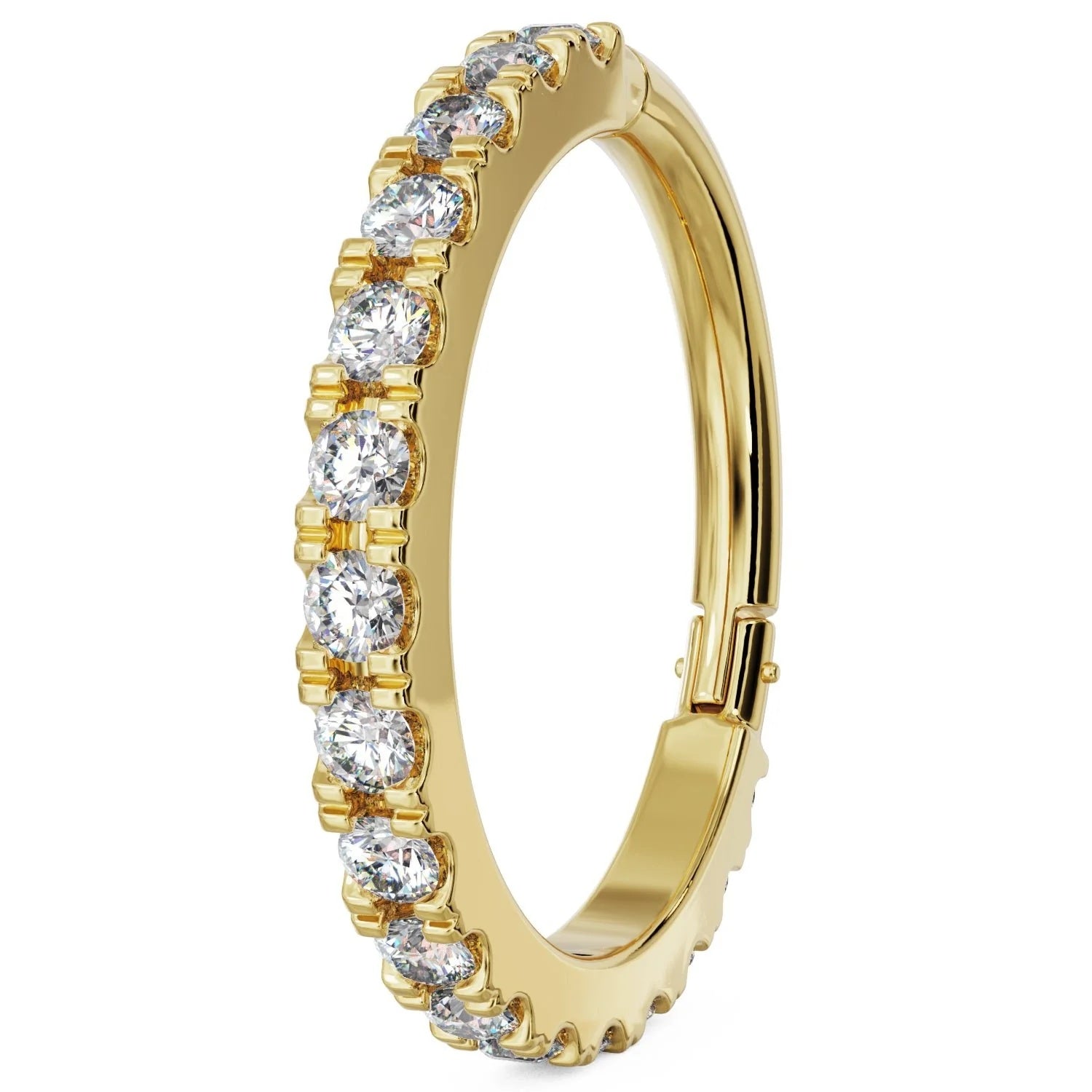 Serene Ear Piercing Legacy - Diamond Infinity Hoop