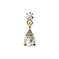 Eternal Ear Piercing Heirloom - Diamond Pear Drop