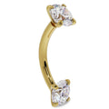 Eternal Ear Piercing Elite - Cubic Zirconia Prong-Set