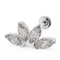 Regal Ear Piercing Legacy - Marquise Fan Diamond