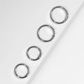 Regal Ear Piercing Illumination - Diamond Seam Hoop