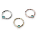 Royal Ear Piercing Radiance - Aqua Diamond Perlag