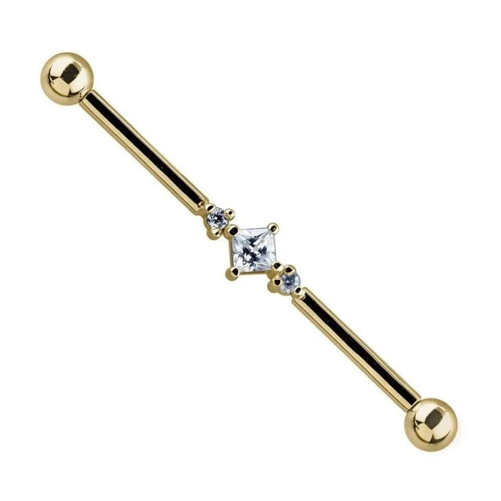 Ethereal Ear Piercing Elite - Triple Cubic Zirconia