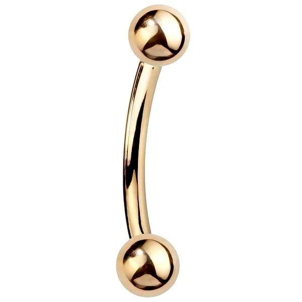 Majestic Ear Piercing Illumination - Curved Barbell