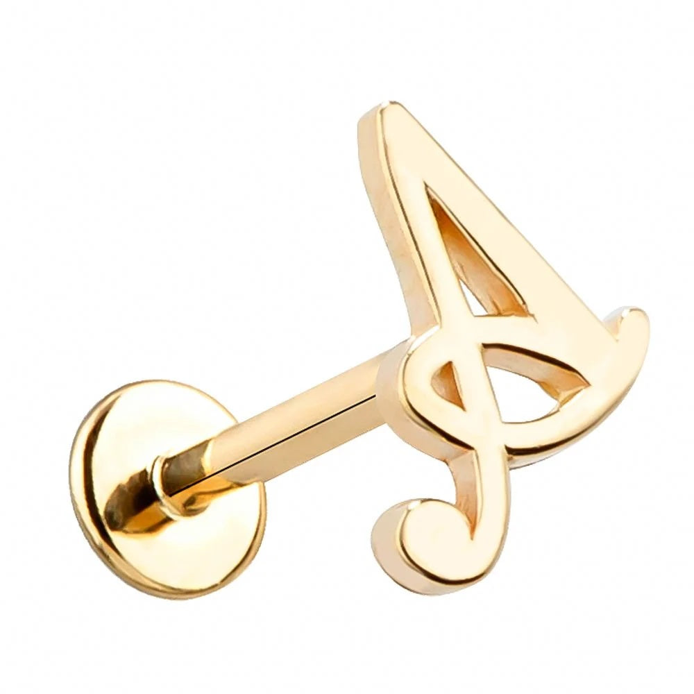 Sovereign Ear Piercing Grandeur - Initial Letter Flat
